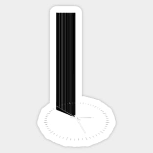 Interstellar clock Sticker